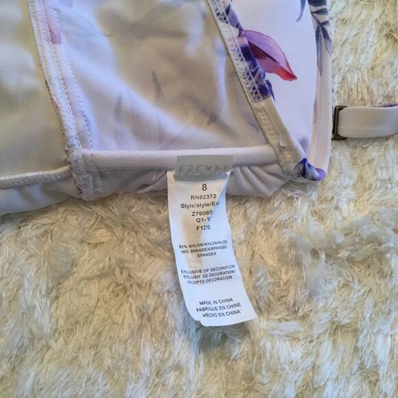 Island Escape Tankini Size 8 - Picture 2 of 4